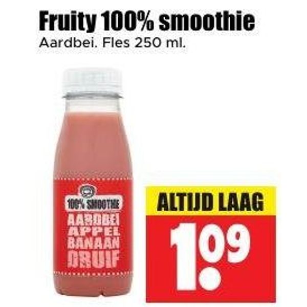 Fruity 100% smoothie