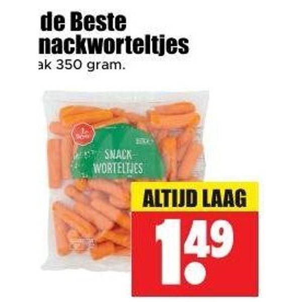 1 de Beste snackworteltjes