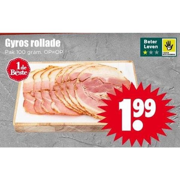 Gyros rollade