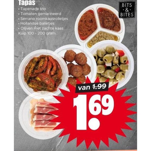 Tapas bits & bites