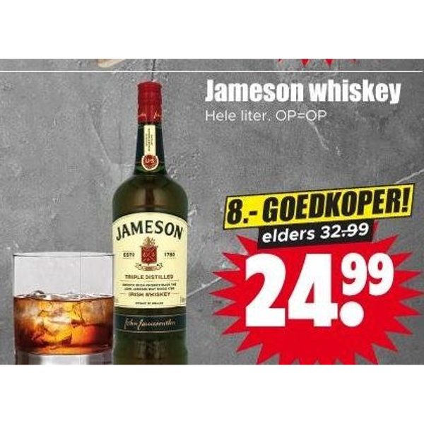Jameson whiskey