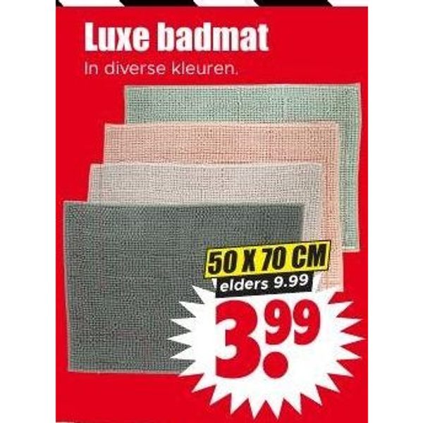 Luxe badmat
