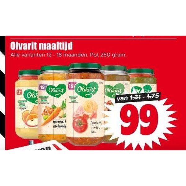 Olvarit maaltijd