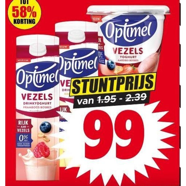 Optimel vezels