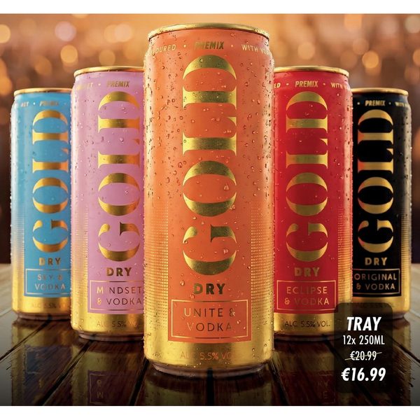 Gold Dry Premix Vodka