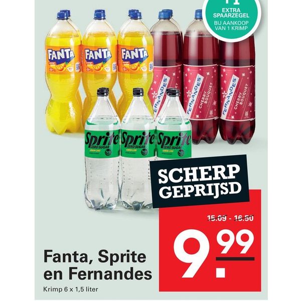 Fanta, Sprite en Fernandes