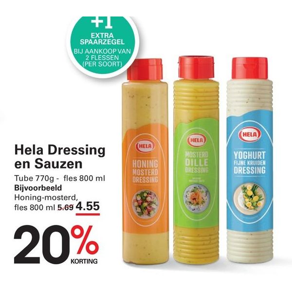 Hela Dressing en Sauzen