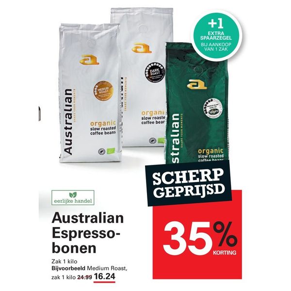 Australian Espresso-bonen