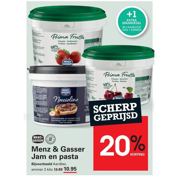 Menz & Gasser Jam en pasta