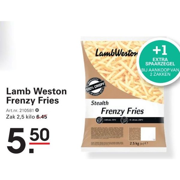 Lamb Weston Frenzy Fries