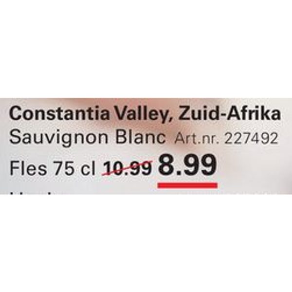 Klein Constantia Sauvignon Blanc