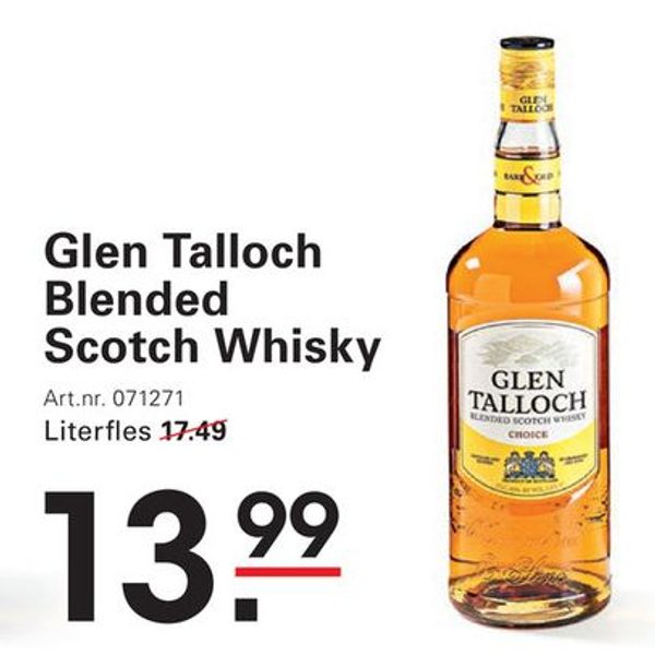 Glen Talloch Blended Scotch Whisky