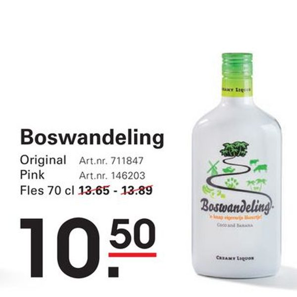Boswandeling Likeur