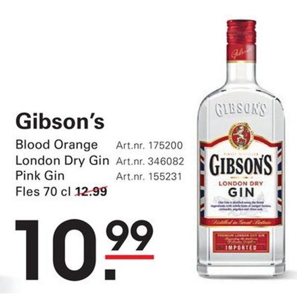 Gibson's Gin