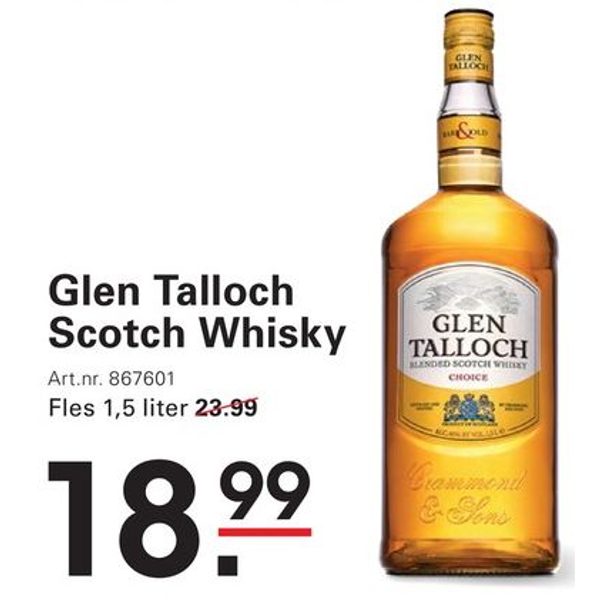 Glen Talloch Scotch Whisky