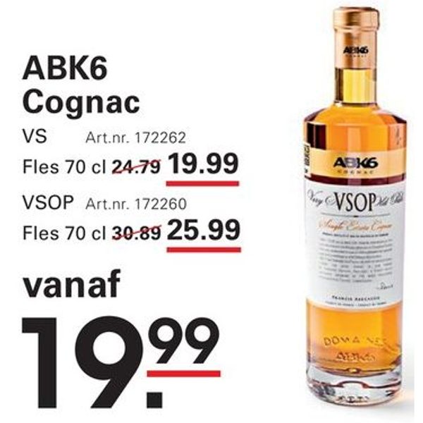 ABK6 Cognac VS / VSOP