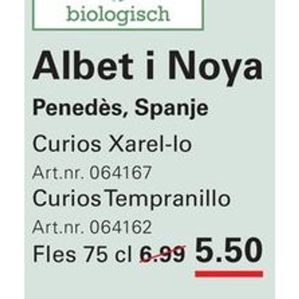 Curios Xarel-lo / Tempranillo