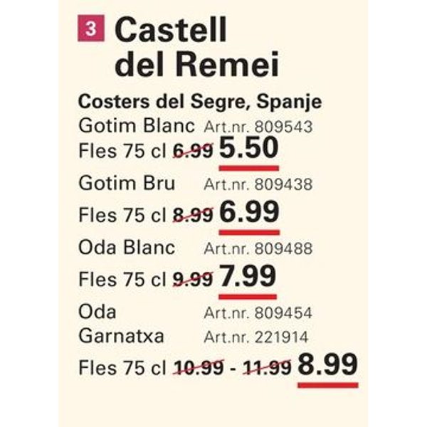 Castell del Remei Gotim Blanc