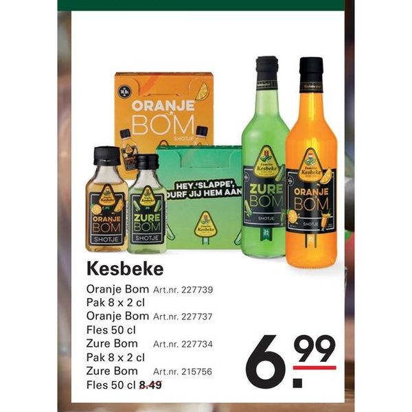 Kesbeke Oranje/Zure Bom