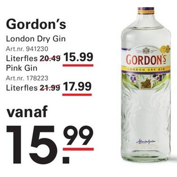 London Dry Gin / Pink Gin