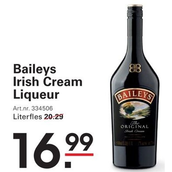 Baileys Irish Cream Liqueur