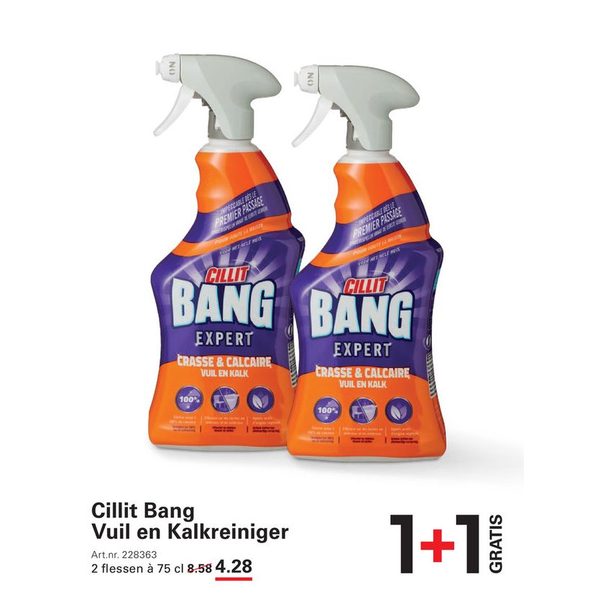 Cillit Bang Vuil en Kalkreiniger