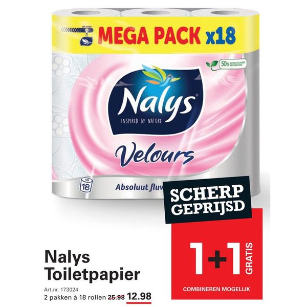 Toiletpapier Velours