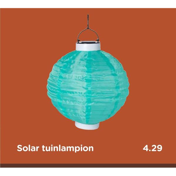 Solar tuinlampion