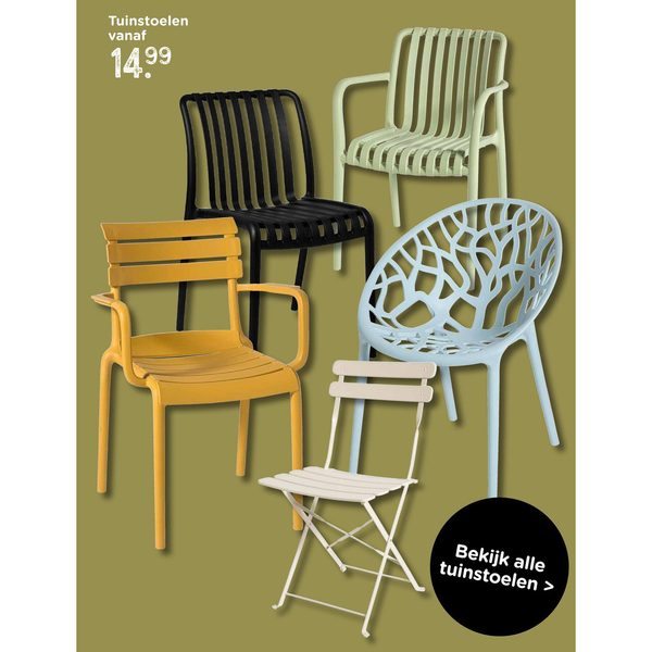 Tuinstoelen