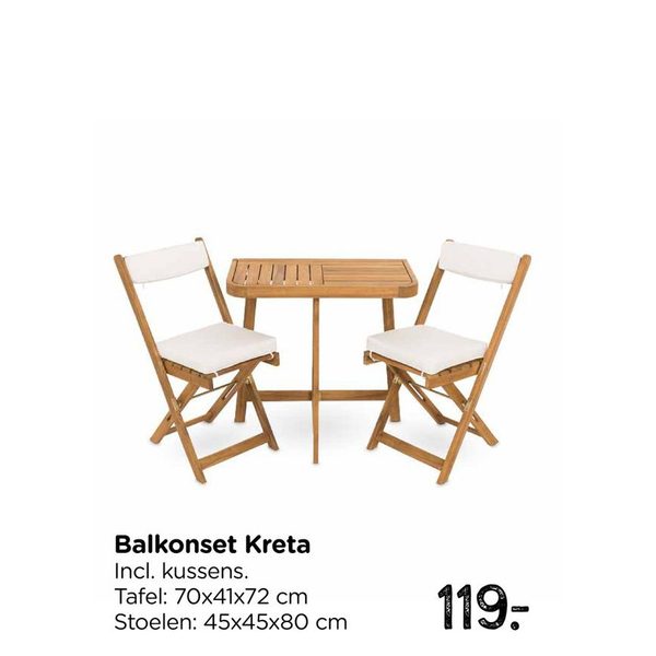 Balkonset Kreta