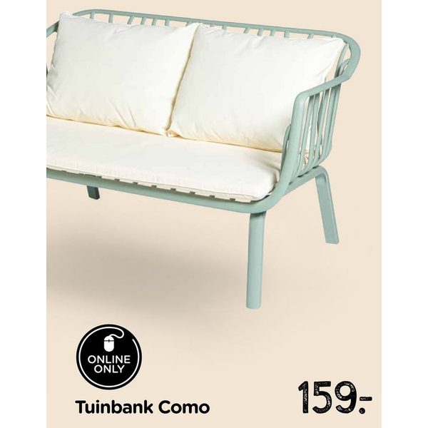 Tuinbank Como