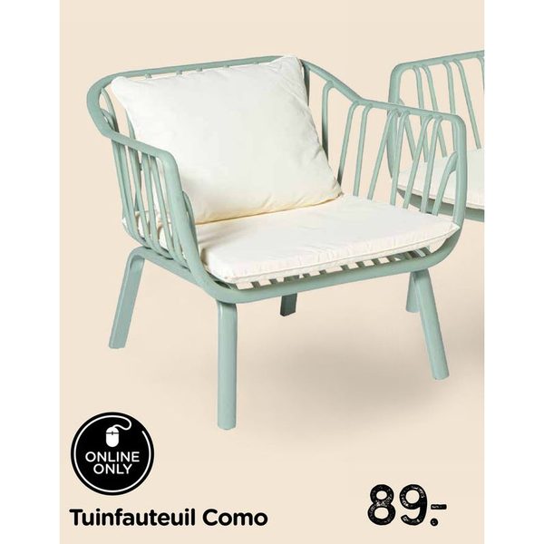 Tuinfauteuil Como