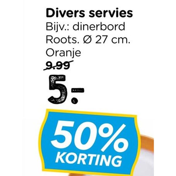 Dinerbord Roots
