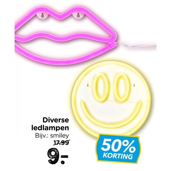 Diverse ledlampen