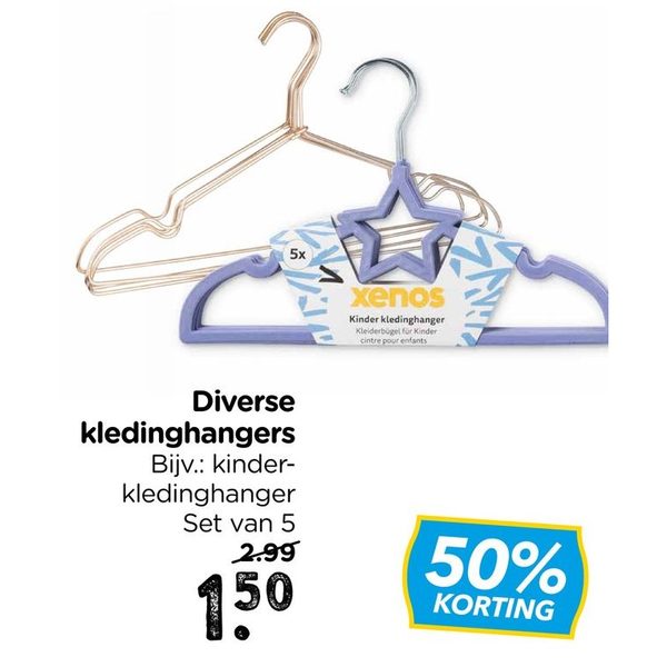 Diverse kledinghangers
