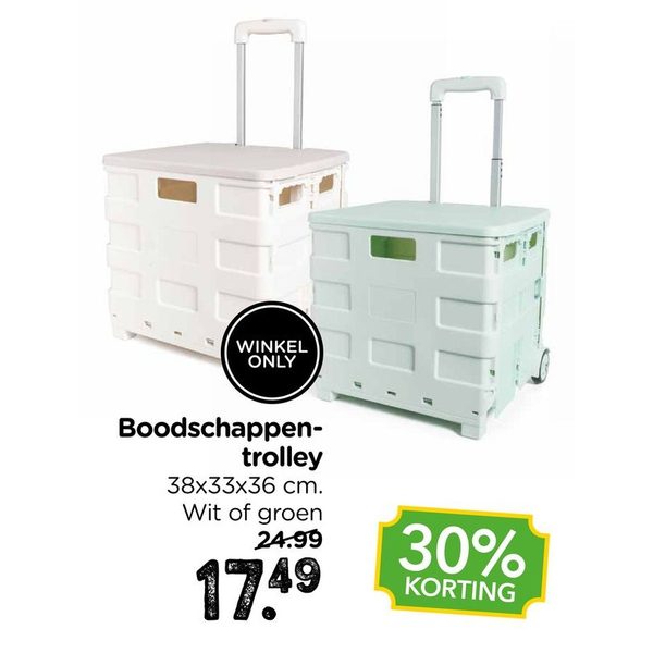 Boodschappen-trolley