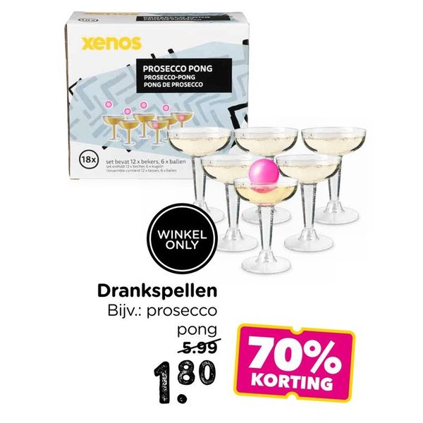 Prosecco Pong
