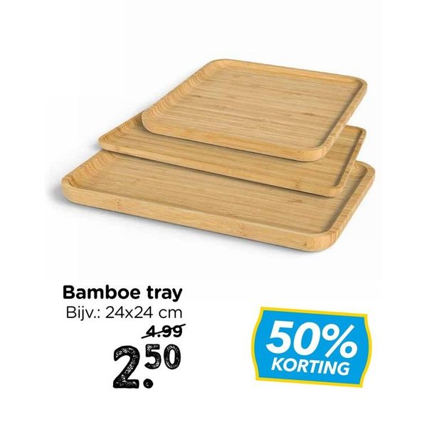 Bamboe tray