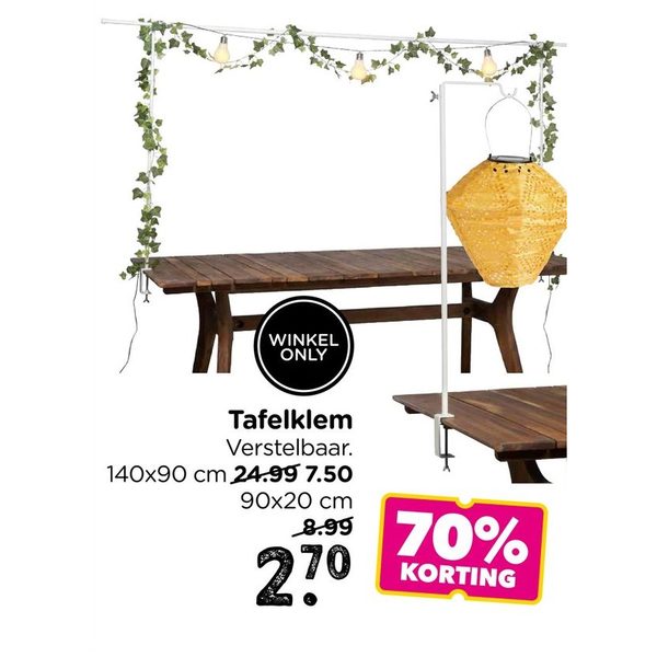 Tafelklem