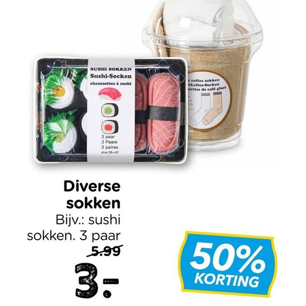 Diverse sokken