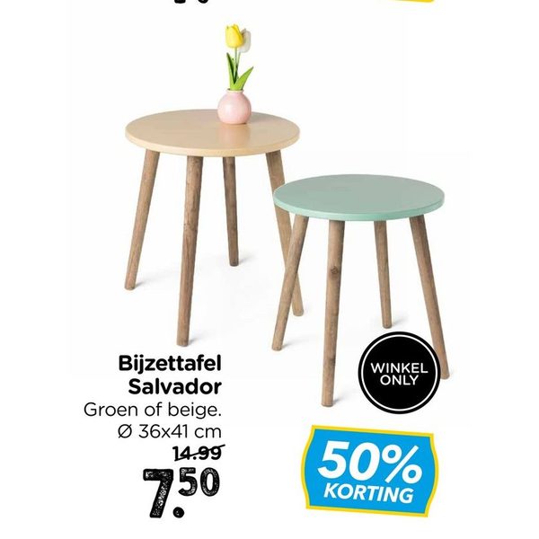 Bijzettafel Salvador