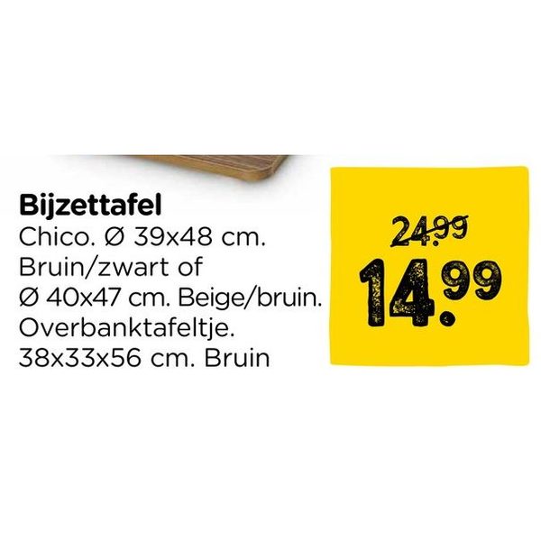 Bijzettafel