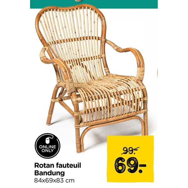Rotan fauteuil Bandung