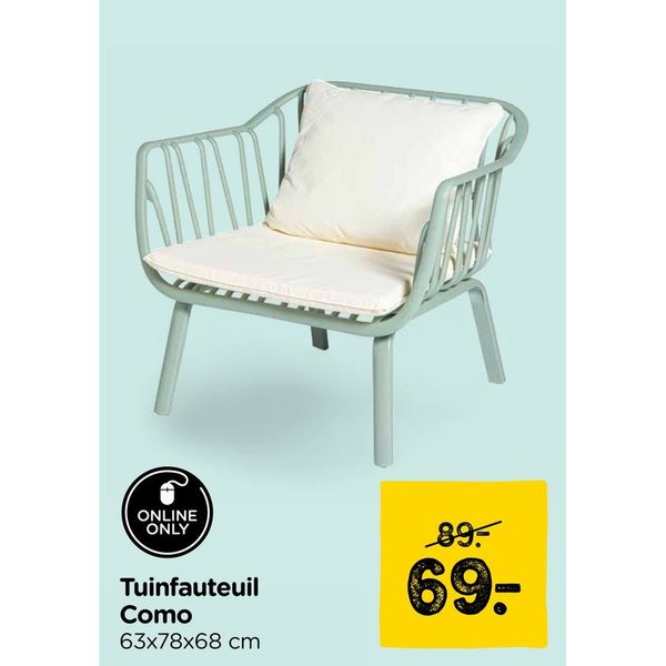 Tuinfauteuil Como