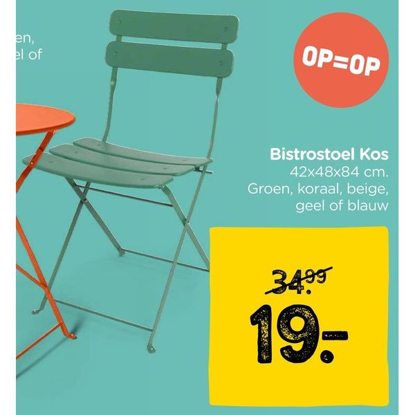 Bistrostoel Kos