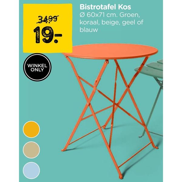Bistrotafel Kos