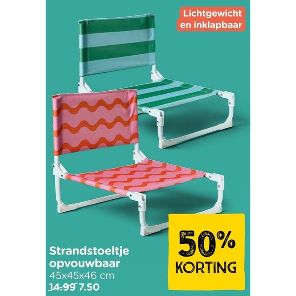 Strandstoeltje opvouwbaar
