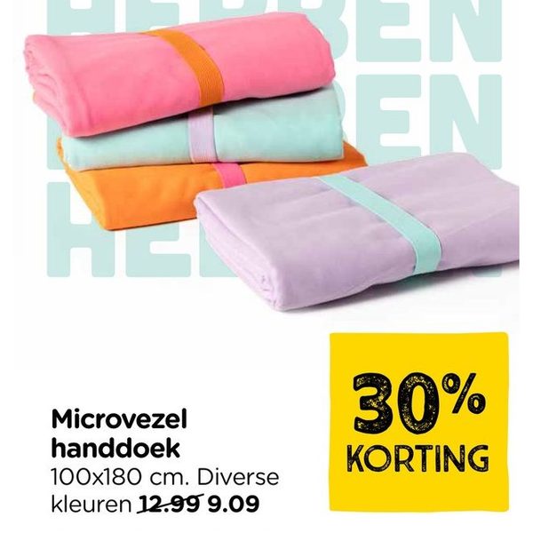 Microvezel handdoek