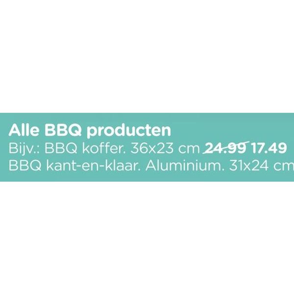 BBQ koffer