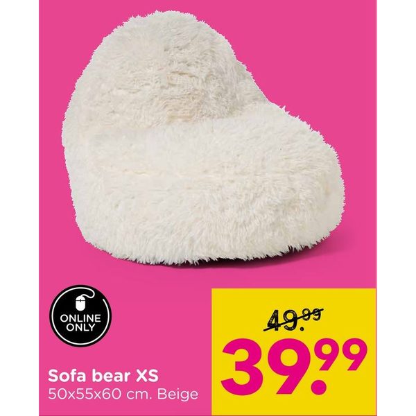Sofa bear XS